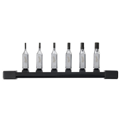 6pc 1/4" Drive Hex Bit Socket Set - Metric