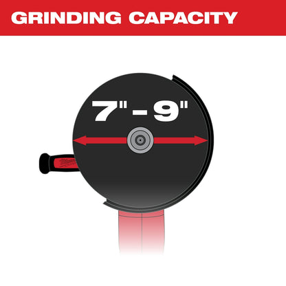 7 in./ 9 in. Large Angle Grinder Cutting Shroud