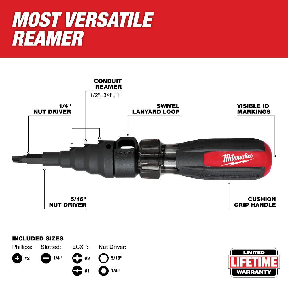 7in1 Conduit Reamer with ECX™ Bit