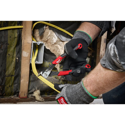 8" Angled Head Diagonal Comfort Grip Cutting Pliers (USA)