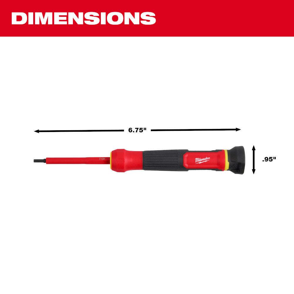 8-in-1 1000V Insulated Precision Multi-Bit Screwdriver Set