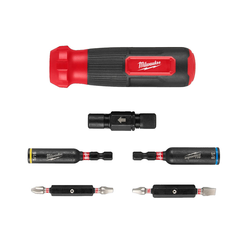8-IN-1 Multi-Bit & Nut Driver W/ SHOCKWAVE™ Impact Duty Bits & Nut Drivers