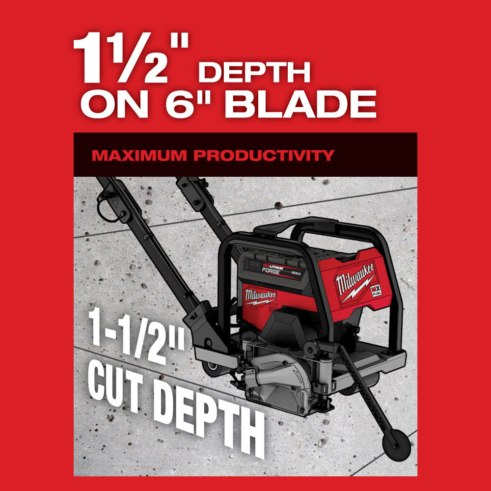 MX FUEL™ 6" Green Concrete Saw Kit