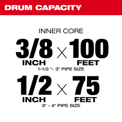 Drum w/Anchor Cable for M18™ Drum Machine 