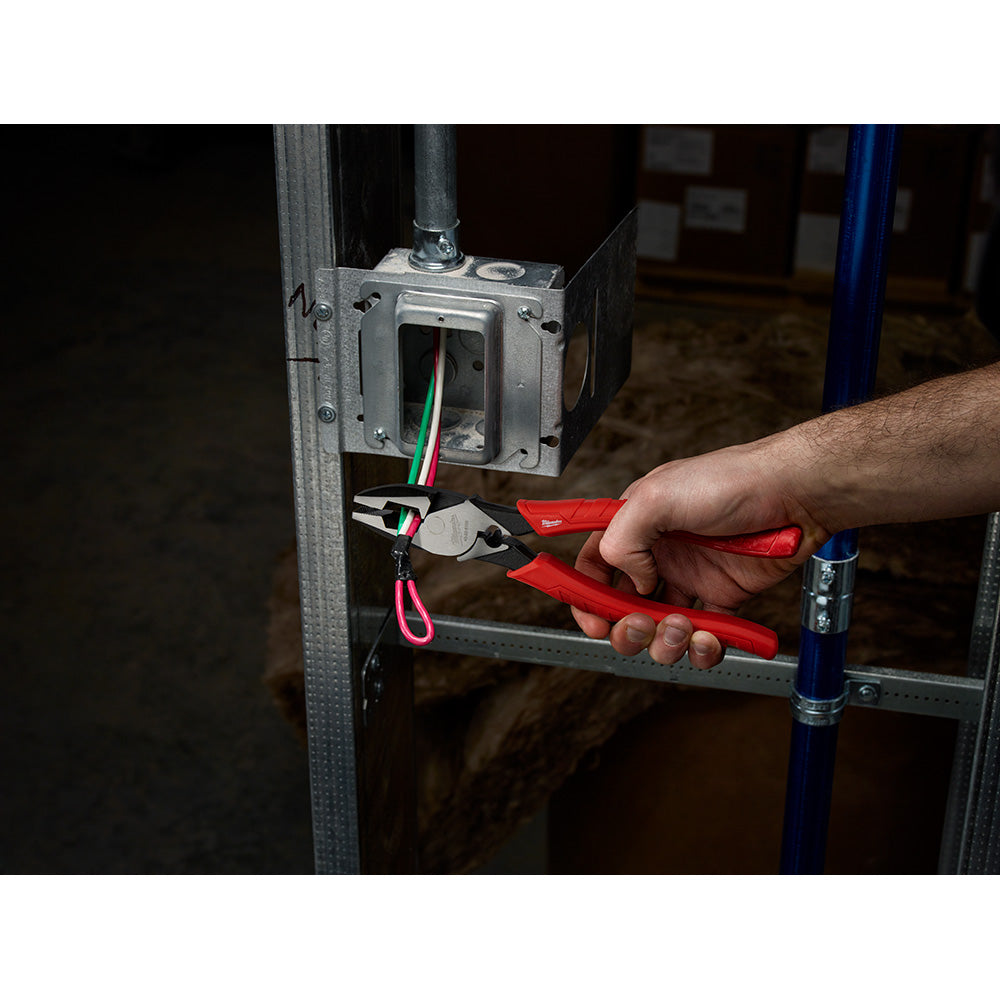 9 in. High Leverage Lineman's Pliers w/ Crimper