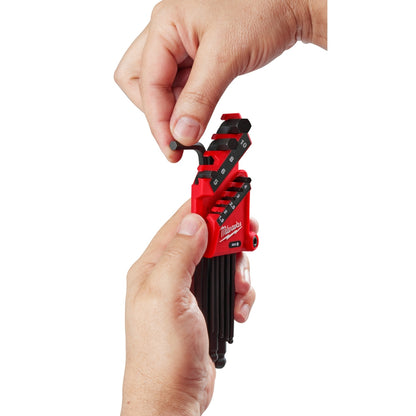 9-Key Ball End  L-Key Set - Metric
