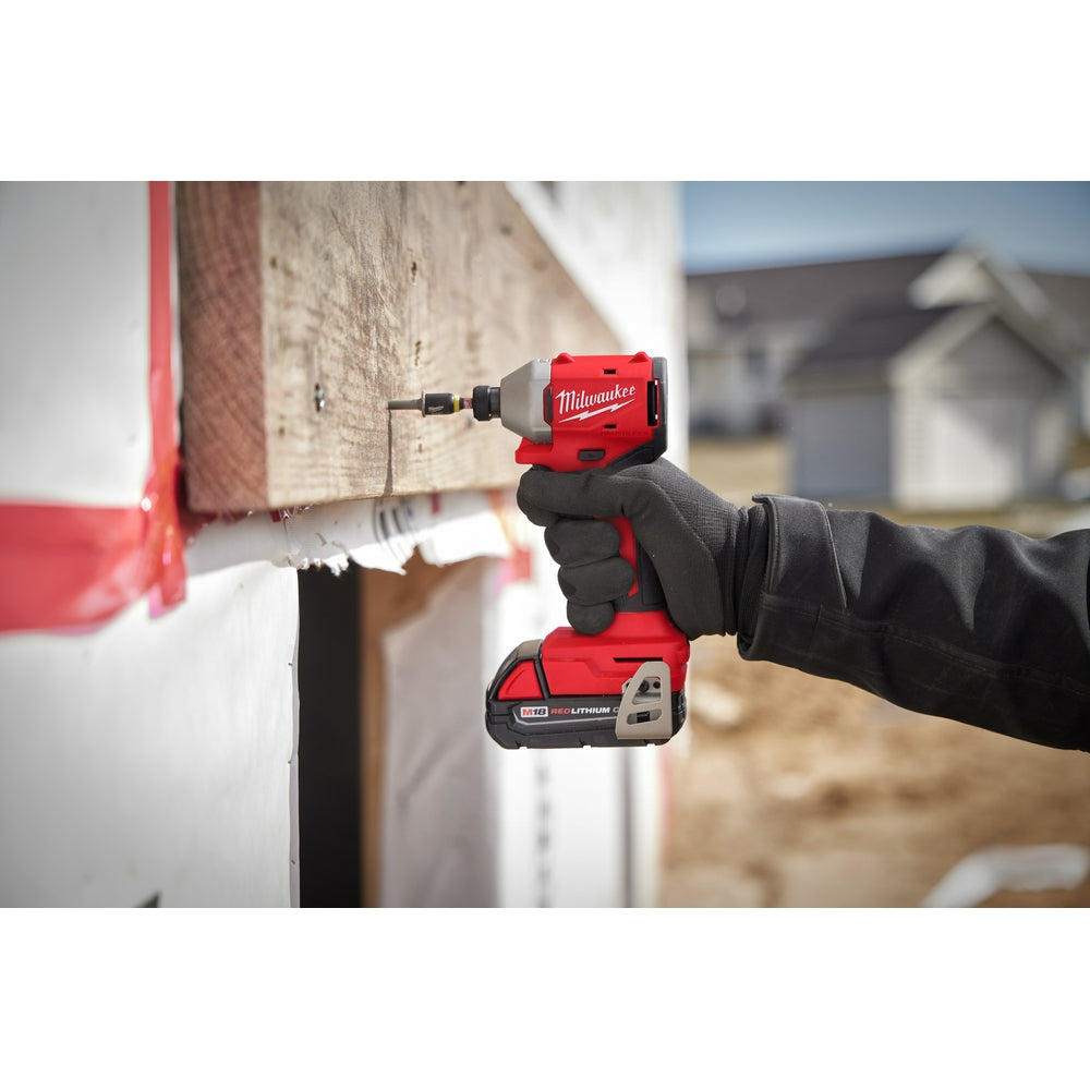M18™ Compact Brushless 1/4" Hex Impact Driver Kit