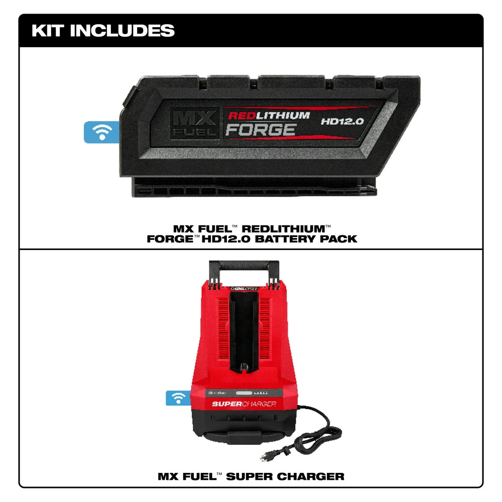 MX FUEL™ REDLITHIUM™ FORGE™ HD12.0 Battery/Super Charger Expansion Kit