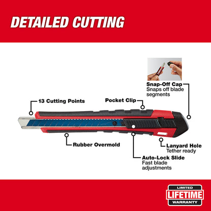 9mm Snap-Off Knife Precision Cutting