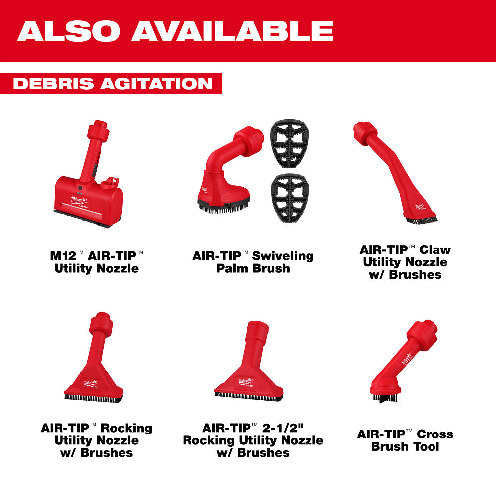 AIR-TIP™ Claw Utility Nozzle w/ Brushes