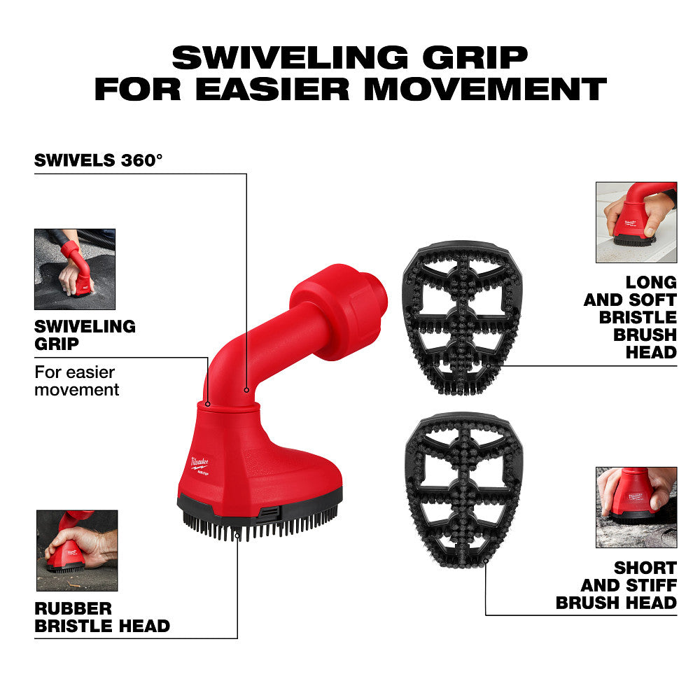 AIR-TIP™ Swiveling Palm Brush Tool