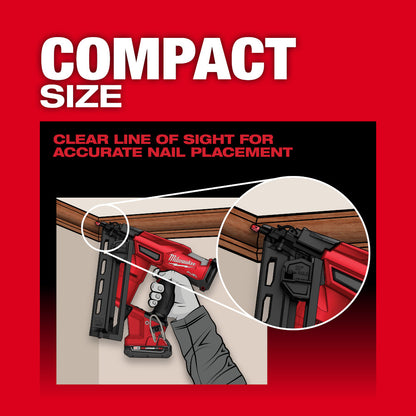 M18 FUEL™ 16 Gauge Angled Finish Nailer Kit