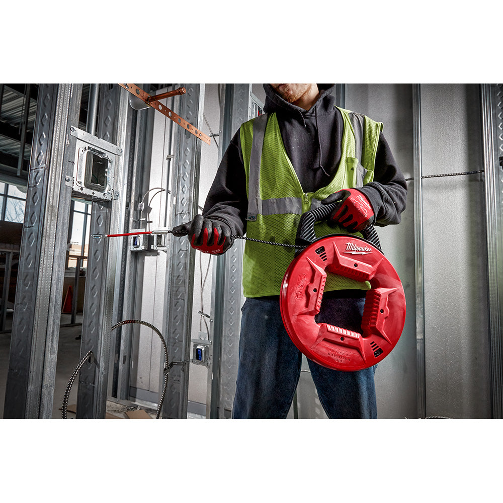 50 Ft. Polyester Fish Tape w/ Flexible Metal Leader