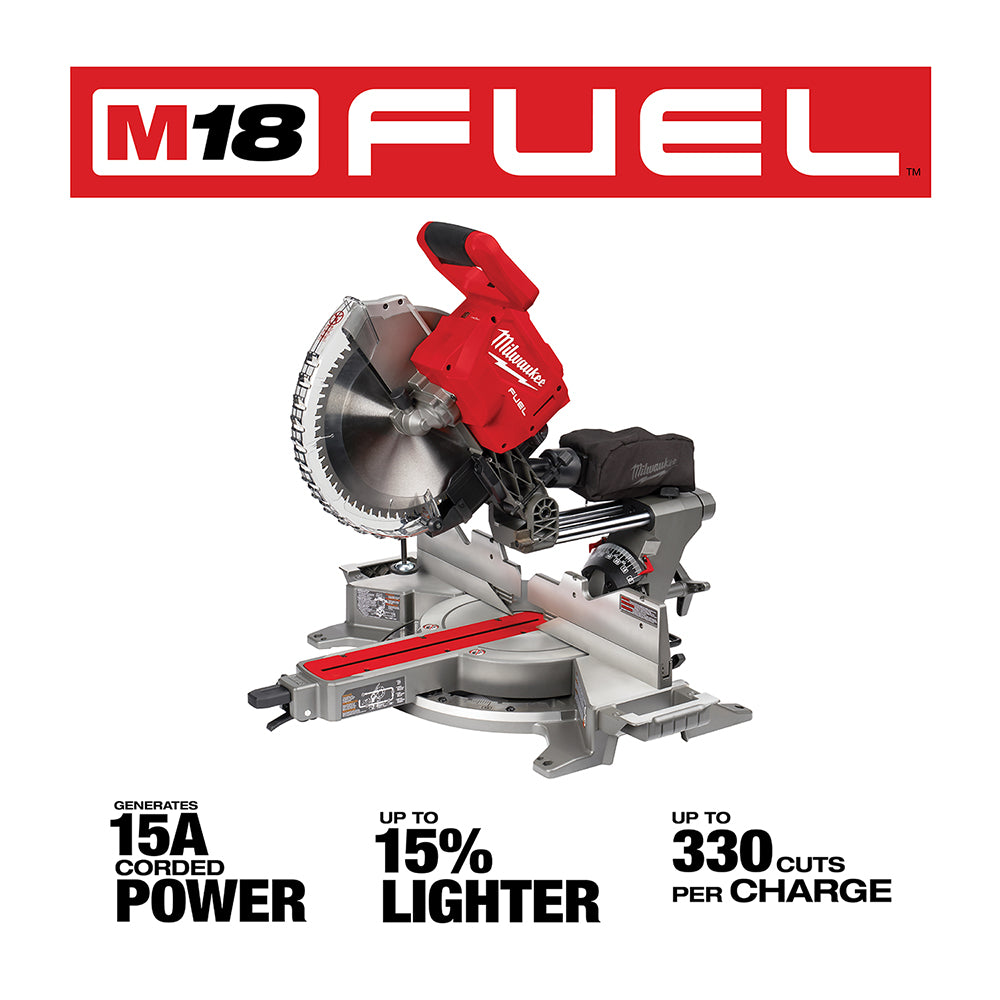 M18 FUEL™ 12 in. Dual Bevel Sliding Compound Miter Saw