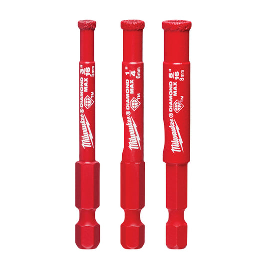 DIAMOND MAX™ Hole Saw Bit Set - 3PC