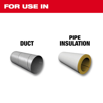 For use in Duct and Pipe Insulation