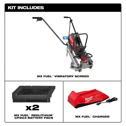 MX FUEL™ Vibratory Screed Kit