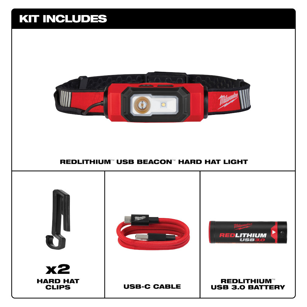 REDLITHIUM™ USB BEACON™ Hard Hat Light