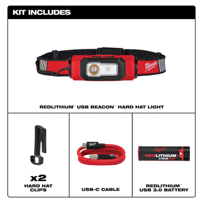 REDLITHIUM™ USB BEACON™ Hard Hat Light