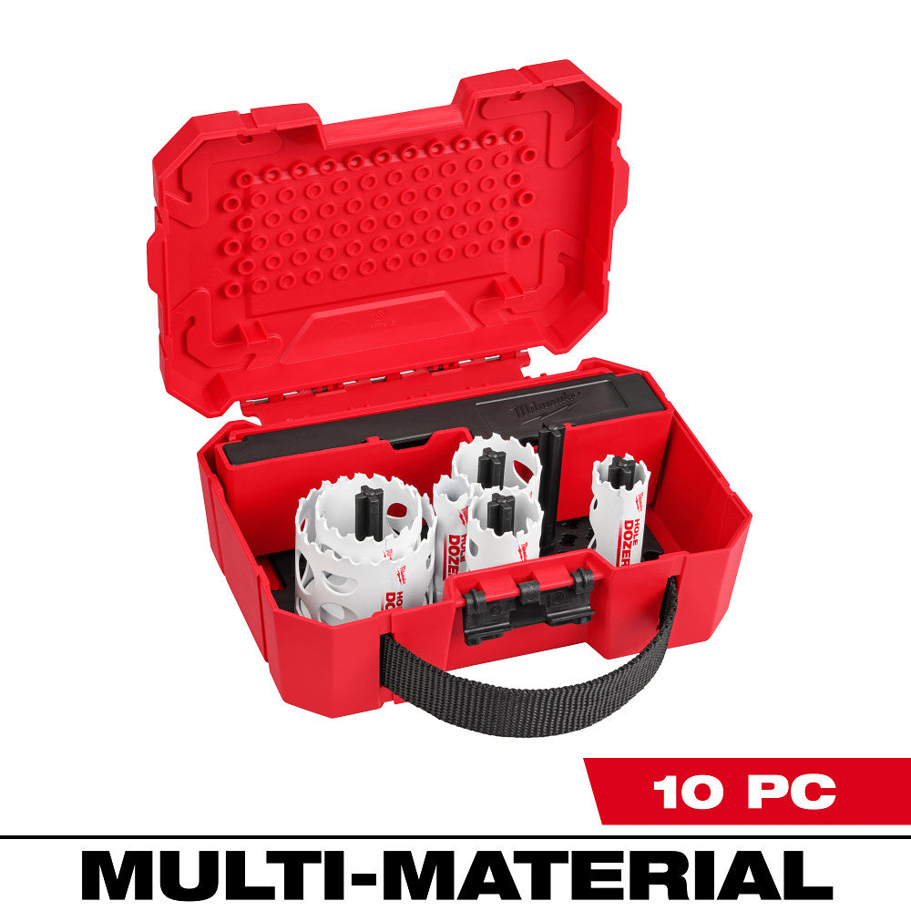10 PC HOLE DOZER™ HVAC Hole Saw Kit
