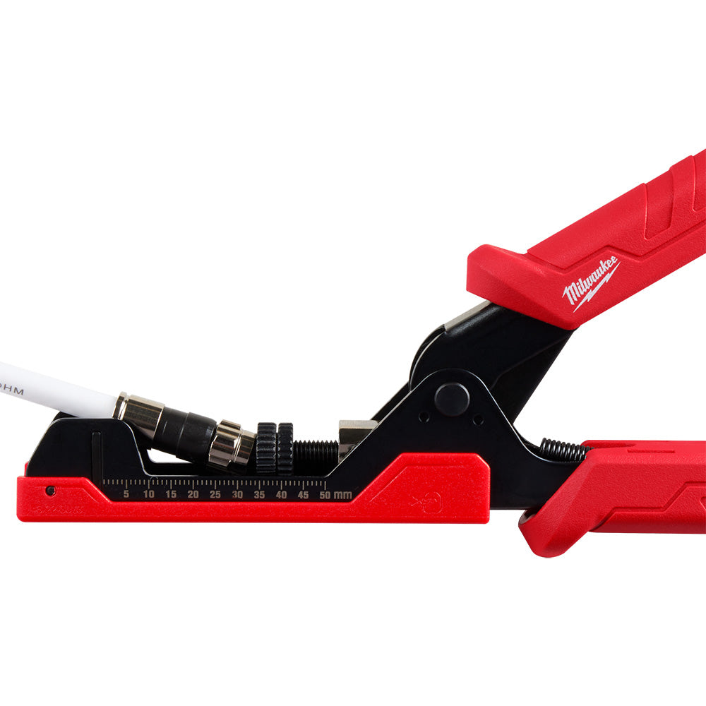 Extended Reach Compression Coax Crimper