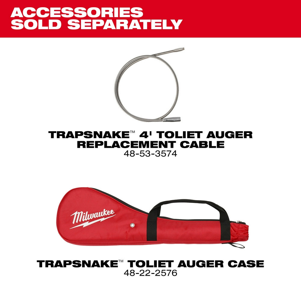 TRAPSNAKE™ 4' Urinal Auger