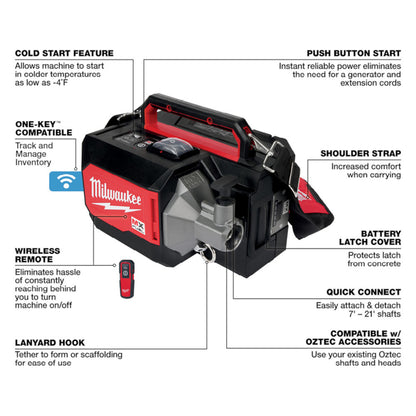 MX FUEL™ Concrete Vibrator
