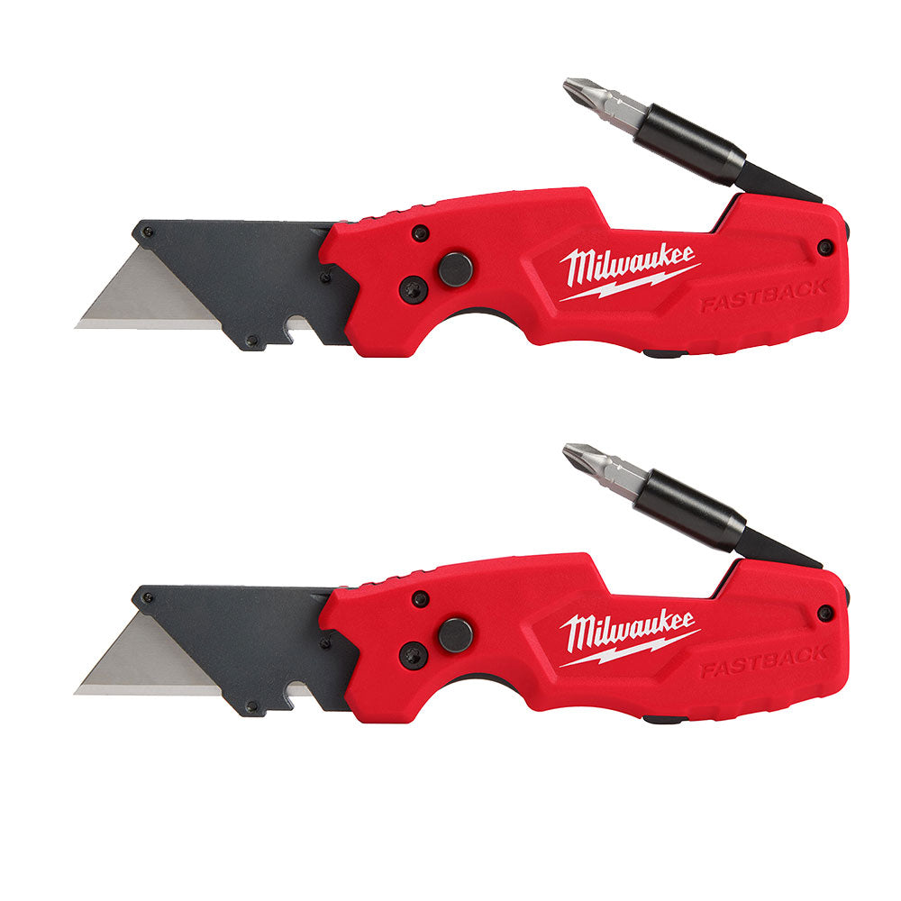 FASTBACK™ 6IN1 Folding Utility Knife - 2 Pack