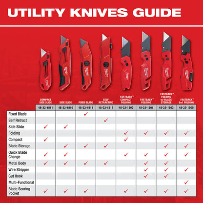FASTBACK™ Folding Utility Knife