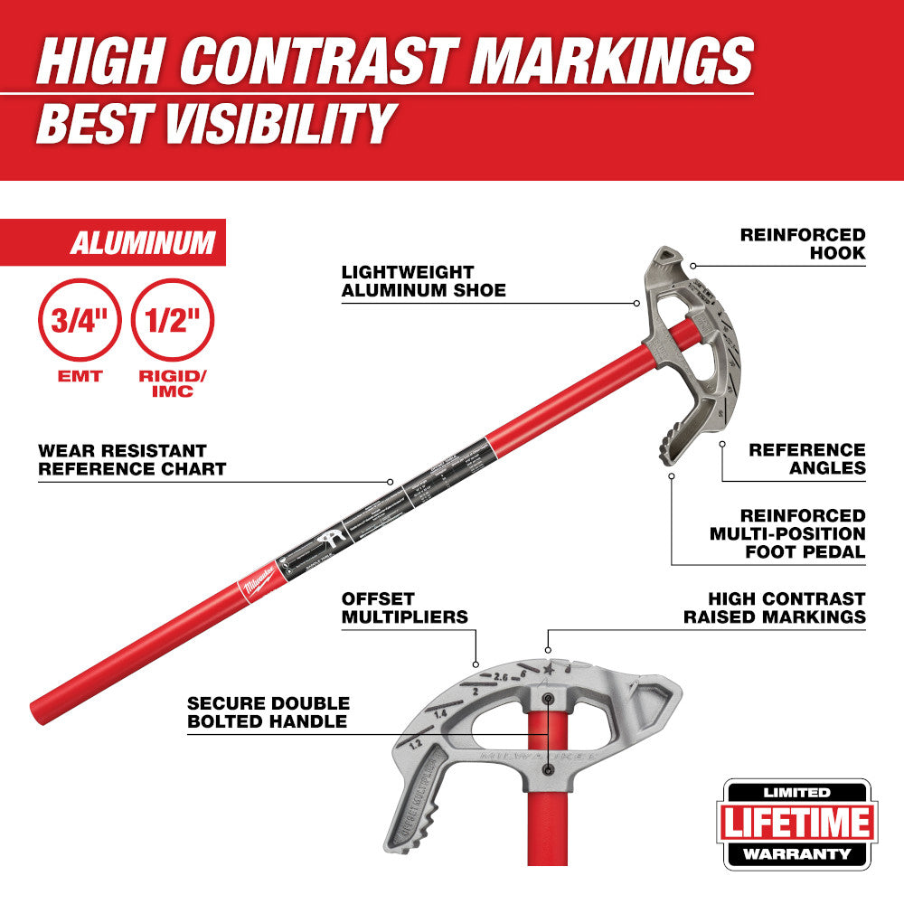 3/4 in. Aluminum Conduit Bender