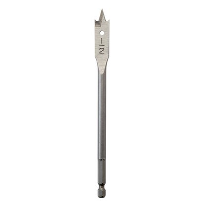Flat Boring Bit 1/2" x 6"