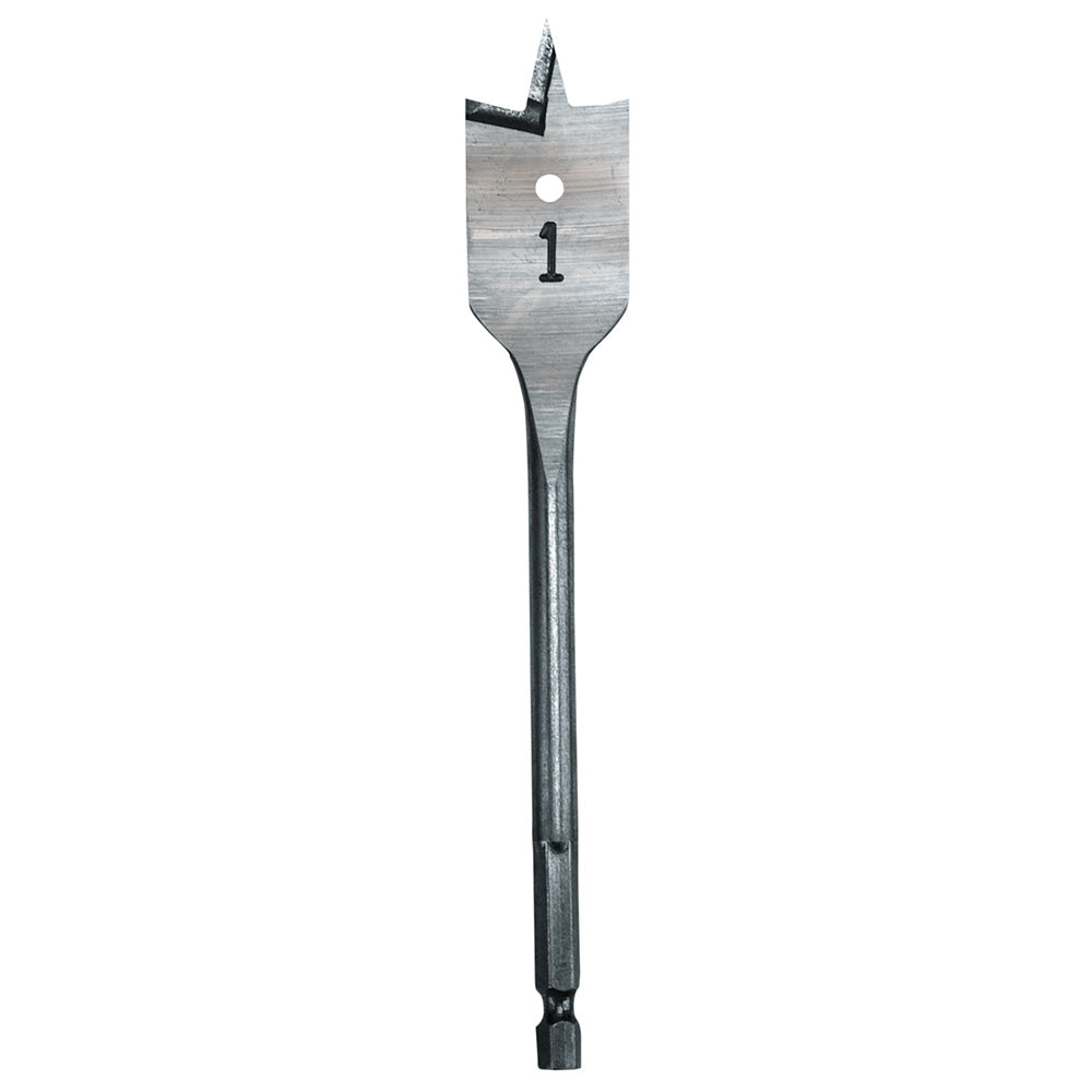 Flat Boring Bit 1" x 6"