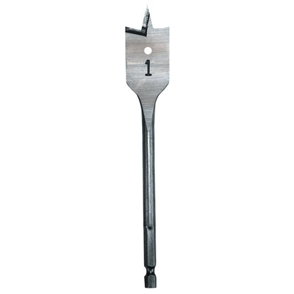 Flat Boring Bit 1" x 6"