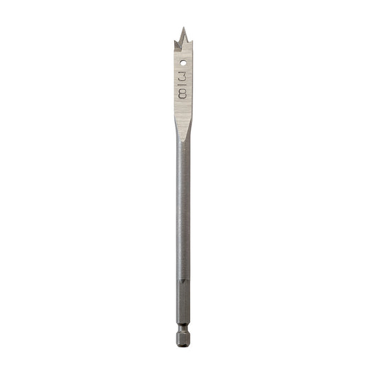 Flat Boring Bit 3/8" x 6"