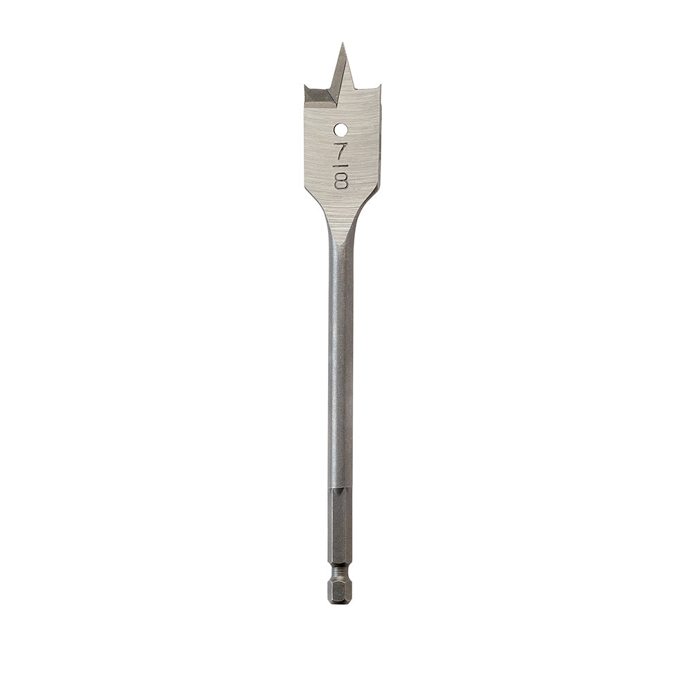 Flat Boring Bit 7/8" x 6"