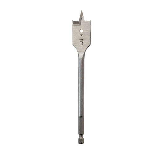 Flat Boring Bit 7/8" x 6"
