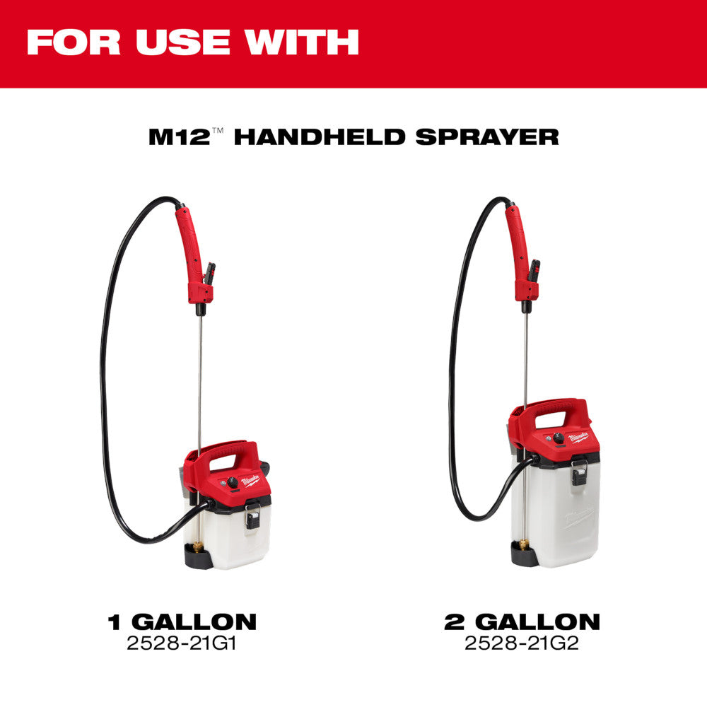 For use with M12 Handheld Sprayer 1 Gallon 2528-21G1 and 2528-21G2