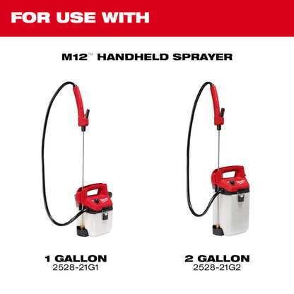 For use with M12 Handheld Sprayer 1 Gallon 2528-21G1 and 2528-21G2