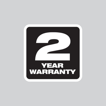 2 Year Warranty