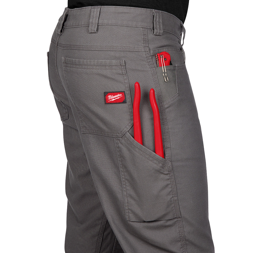 Heavy Duty Flex Work Pants - Gray 3432