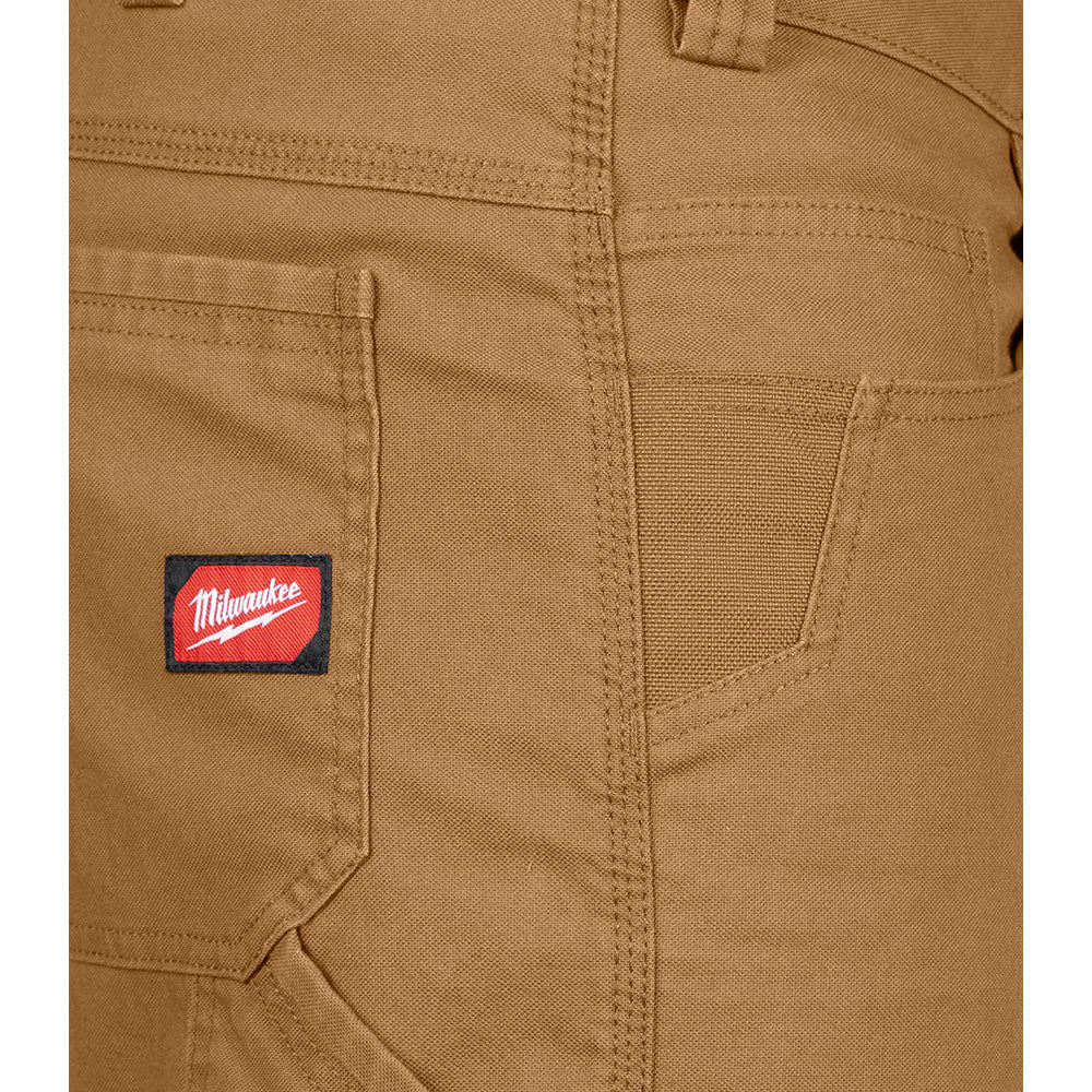 Heavy Duty Flex Work Pants - Khaki 3232