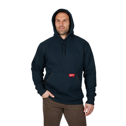 Heavy Duty Pullover Hoodie - Blue XL