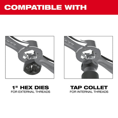 HEX-LOK™ 2-in-1 Tap and Die Threading Handle