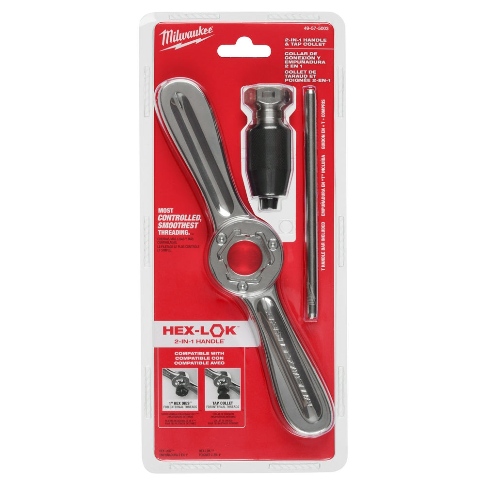HEX-LOK™ 2-in-1 Tap and Die Threading Handle? & Tap Collet