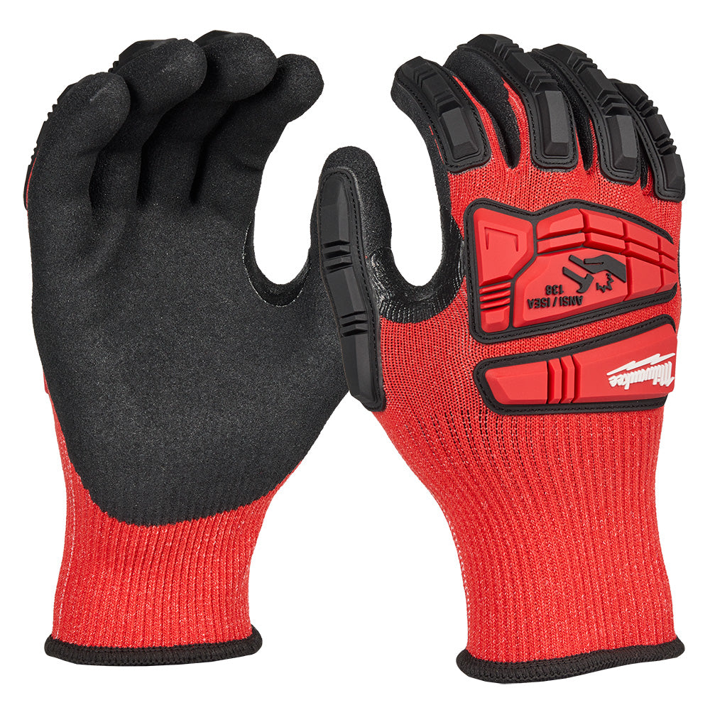 Impact Cut 3 Nitrile Dip Glove - L