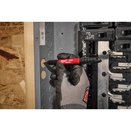 INKZALL™ 2IN1 Deep Reach Ultra Fine Point Black Jobsite Marker