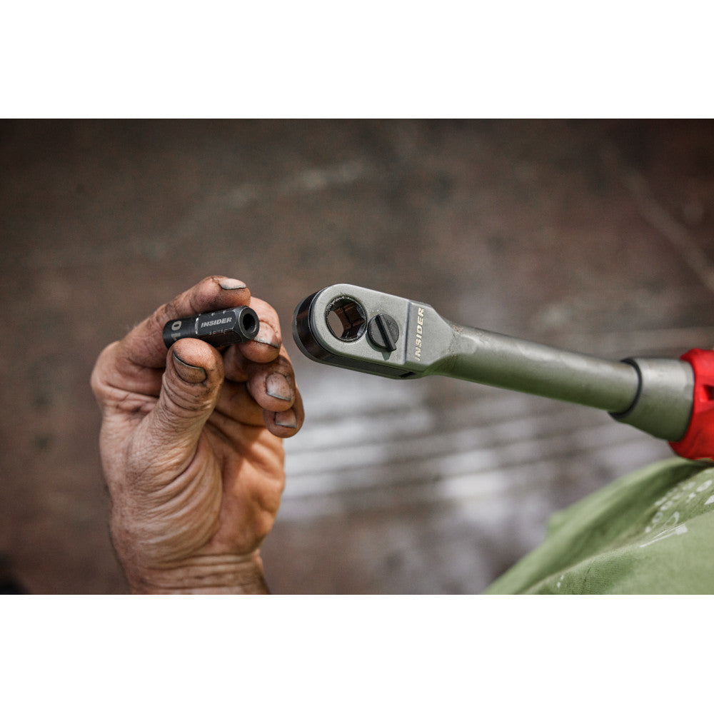 INSIDER™ Box Ratchet Socket 6 Point 1/2"