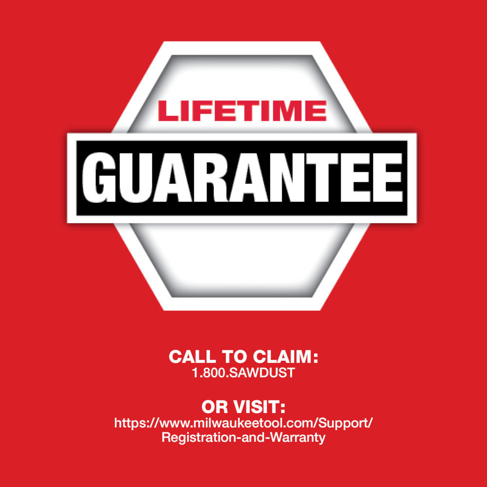 Lifetime Guarantee 