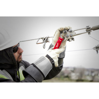 Lineman’s 2-in-1 Insulated Ratcheting Box Wrench