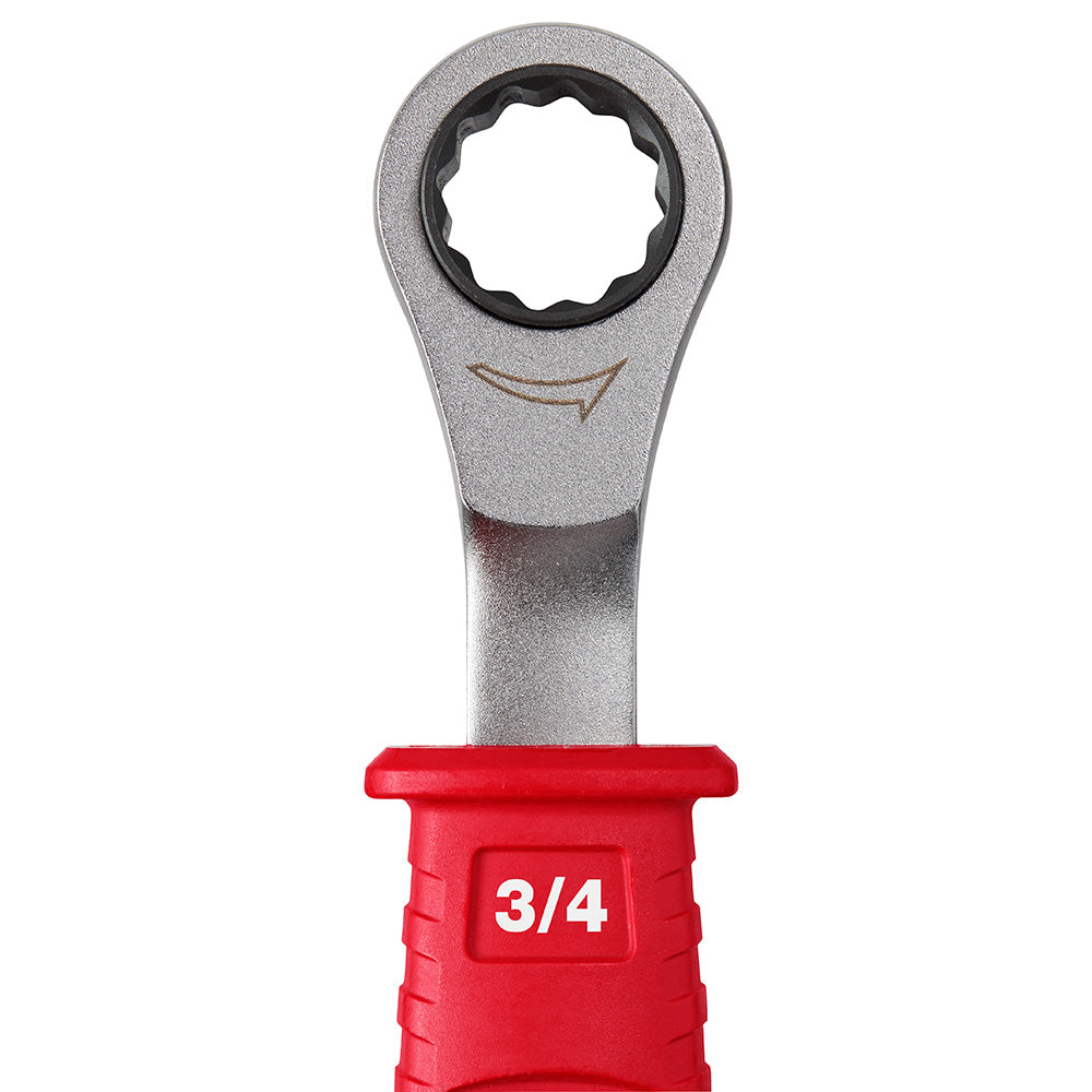 Lineman’s 2-in-1 Insulated Ratcheting Box Wrench